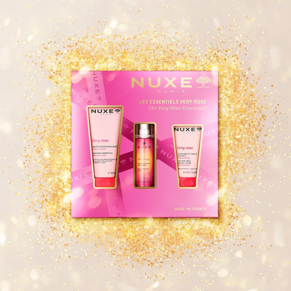 Set de Regalo Nuxe Very Rose — Los Esenciales Calmantes con Rosa