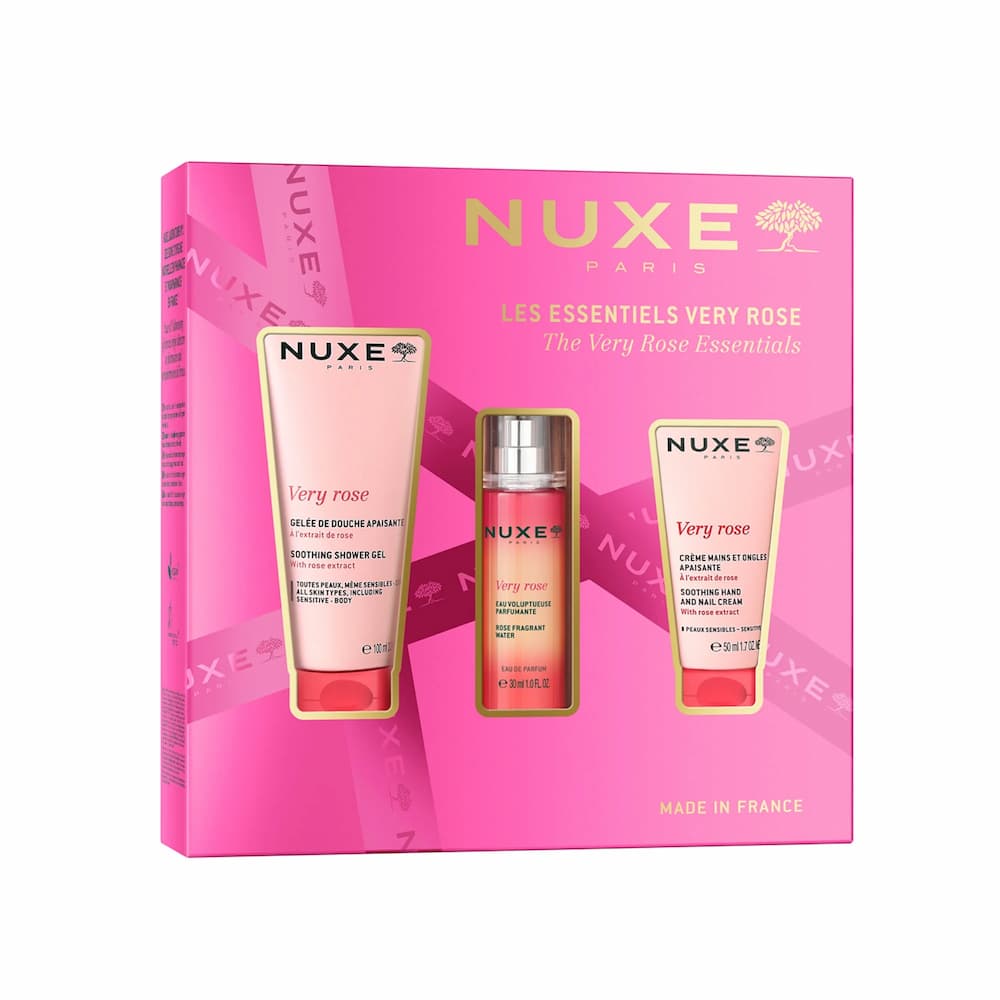 Set de Regalo Nuxe Very Rose — Los Esenciales Calmantes con Rosa