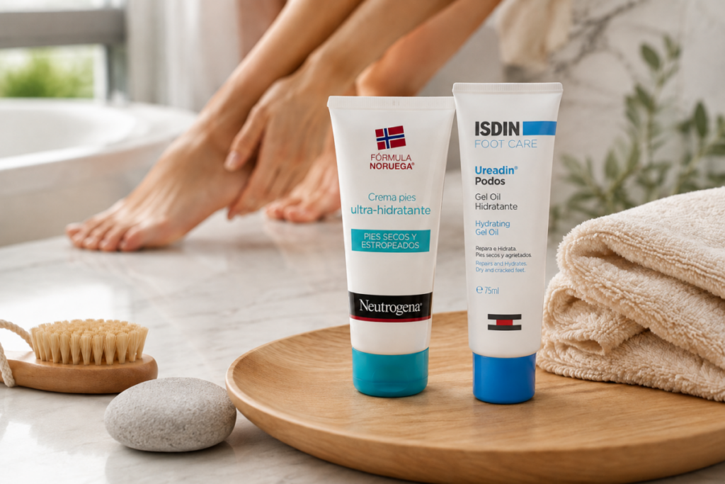 cremas-pies-secos-isdin-ureadin-neutrogena